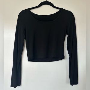 Black long sleeve shirt
